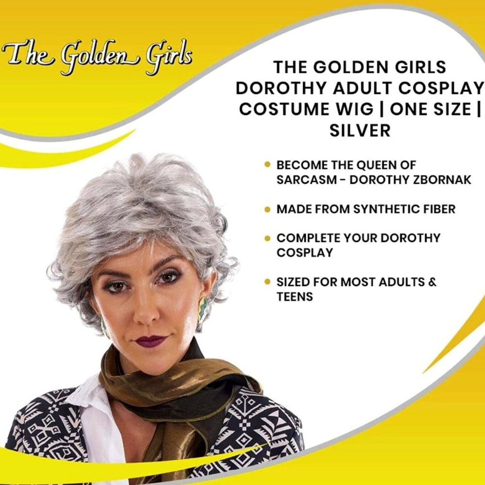Golden Girls Officially Licensed Dorothy Wig